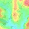 Mapa topográfico La Carnoye, altitude, relevo
