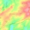 Mapa topográfico Isigny, altitude, relevo