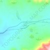 Mapa topográfico Bogarre, altitude, relevo