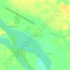 Mapa topográfico Nuevo Andoas, altitude, relevo