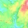 Mapa topográfico La Rivière, altitude, relevo