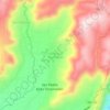 Mapa topográfico San Miguel Tecomatlan, altitude, relevo