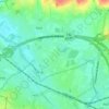 Mapa topográfico Tombe, altitude, relevo