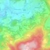 Mapa topográfico Figueiredo, altitude, relevo