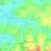 Mapa topográfico Buchoire, altitude, relevo