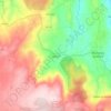 Mapa topográfico Leomil, altitude, relevo