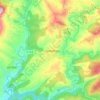 Mapa topográfico Gratallops, altitude, relevo