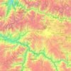 Mapa topográfico Anta, altitude, relevo
