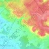 Mapa topográfico Saix, altitude, relevo