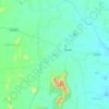 Mapa topográfico Podili, altitude, relevo