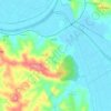 Mapa topográfico Vila Nova da Barca, altitude, relevo