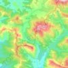 Mapa topográfico Río Grande, altitude, relevo