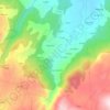 Mapa topográfico Graba, altitude, relevo