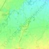 Mapa topográfico Moretta, altitude, relevo
