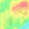 Mapa topográfico Lodgewood, altitude, relevo