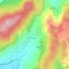 Mapa topográfico Portela, altitude, relevo