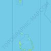 Mapa topográfico Shire of Cocos (Keeling) Islands, altitude, relevo