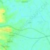 Mapa topográfico Heckington, altitude, relevo