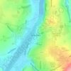 Mapa topográfico New Ross, altitude, relevo