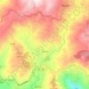 Mapa topográfico Gove, altitude, relevo