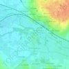 Mapa topográfico Pont-de-Veyle, altitude, relevo