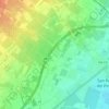 Mapa topográfico Los Antolinos, altitude, relevo