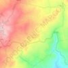 Mapa topográfico Tronco, altitude, relevo