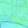 Mapa topográfico محلة 618, altitude, relevo