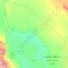 Mapa topográfico دهستان تکاب, altitude, relevo