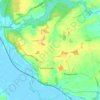 Mapa topográfico Somerleyton, Ashby and Herringfleet, altitude, relevo