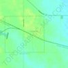 Mapa topográfico Maryfield, altitude, relevo