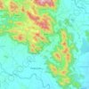 Mapa topográfico Seethampeta, altitude, relevo