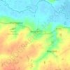 Mapa topográfico Barsham, altitude, relevo