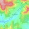 Mapa topográfico Tauxières-Mutry, altitude, relevo