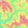 Mapa topográfico Bhikiasain, altitude, relevo