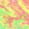 Mapa topográfico Khorramabad County, altitude, relevo