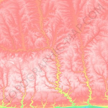 Mapa topográfico Марха, altitude, relevo