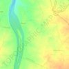 Mapa topográfico Macha, altitude, relevo