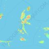 Mapa topográfico North Maluku, altitude, relevo