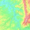 Mapa topográfico Belo Vale, altitude, relevo