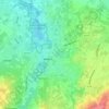 Mapa topográfico Wellen, altitude, relevo
