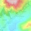Mapa topográfico Carreiras (Santiago), altitude, relevo