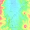 Mapa topográfico Rabaçal, altitude, relevo