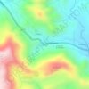 Mapa topográfico La Riconada, altitude, relevo