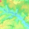Mapa topográfico Villequier-Aumont, altitude, relevo