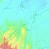 Mapa topográfico San José de Uré, altitude, relevo