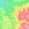 Mapa topográfico Волма, altitude, relevo