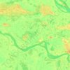 Mapa topográfico сельское поселение Сингапай, altitude, relevo
