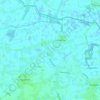 Mapa topográfico Boekhoute, altitude, relevo