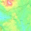 Mapa topográfico Abiul, altitude, relevo